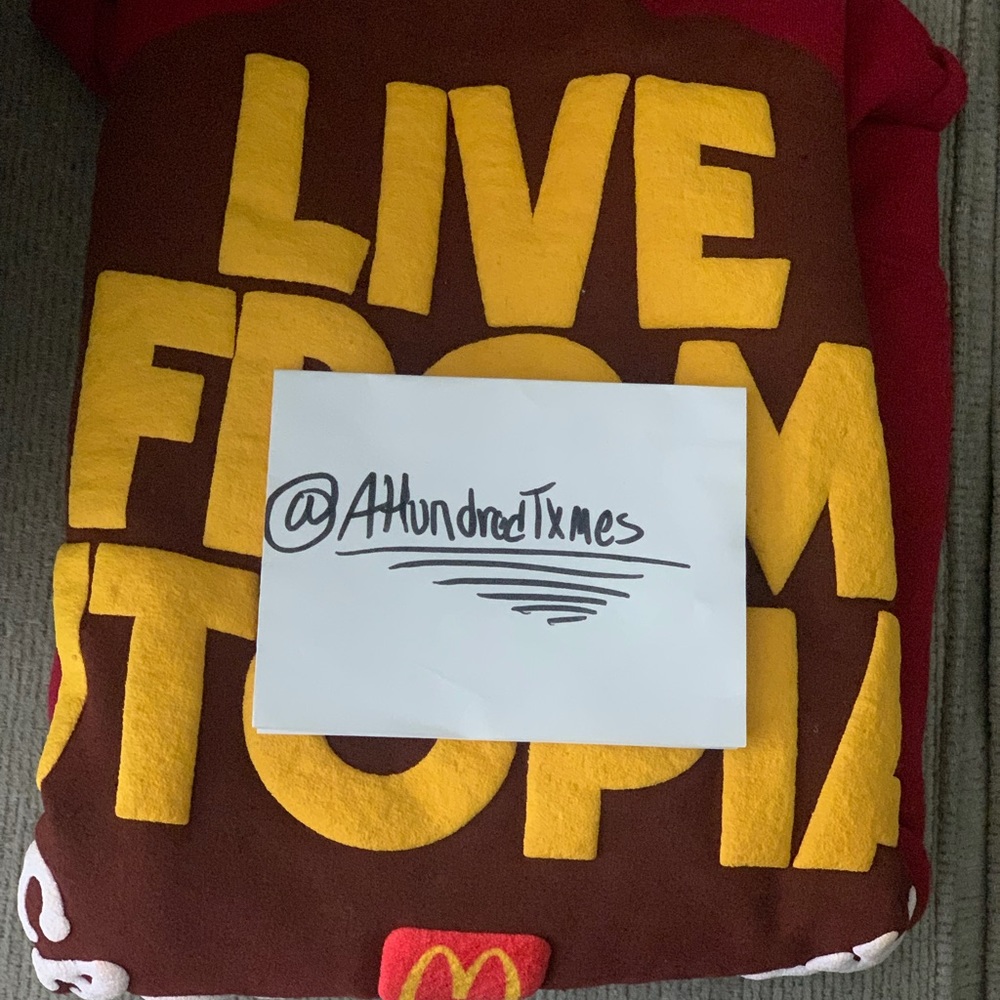 CACTUS JACK x MCDONALD’S HOODIE